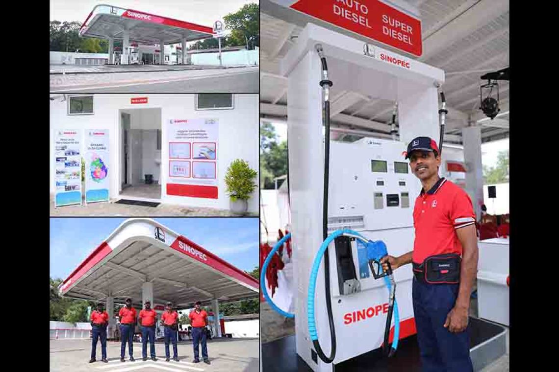 Sinopec Extends Clean Sri Lanka Network with New Look Stations Across Anuradhapura